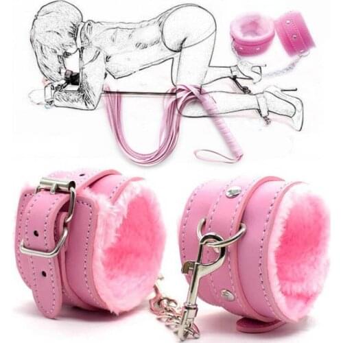 Bdsm Toys Gags Muzzles Restraints Handcuffs Whip BDSM Bondage Set Flirting Fetish Sex Toys For Woman Couples Slave Sex Shop