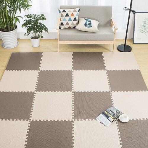 Foam EVA Mat 30 60cm Childrens Puzzle Baby Foam Stitching Mat Solid Color Living Room Mat Large Tasteless