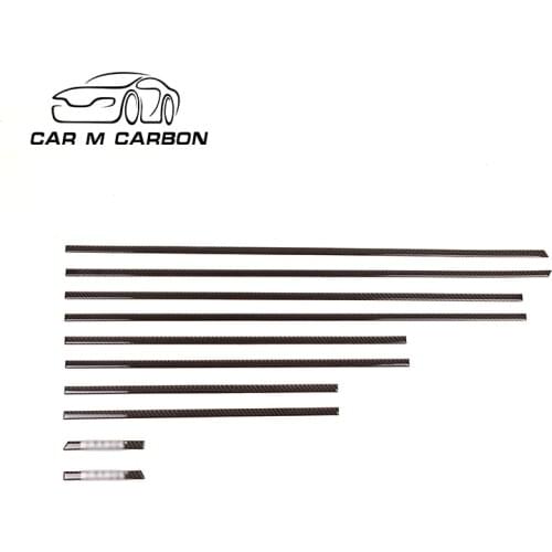 G class G wagon W463 G63 G65 G55 G400 G350 CARBON FIBER 1990~2018year W463 car Edition side molding trims kit with B style logo