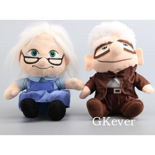 Movie UP Cane Frederiskson & Wife Ally Boy Russell Plush Toy Cartoon Soft Doll 8"20 cm Children Birthday Gift
