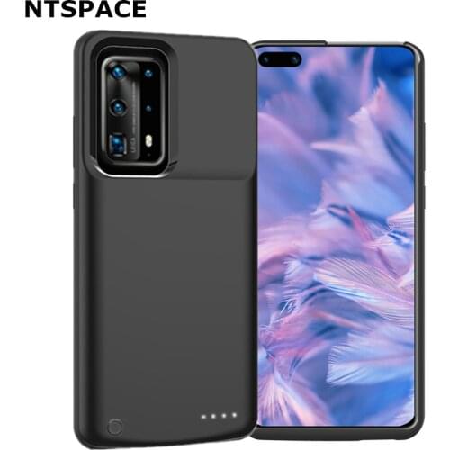 NTSPACE Battery Charger Cases for Huawei P40 Pro Battery Case 6800mAh External Power Bank Cover for Huawei P40 Charging Case