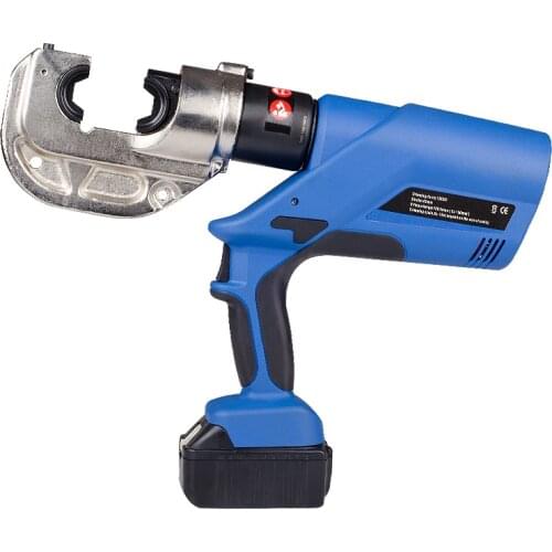 Electric Battery Crimping Pliers Small Rechargeable Portable Hydraulic Clamp Crimping Tool One battery EZ-400