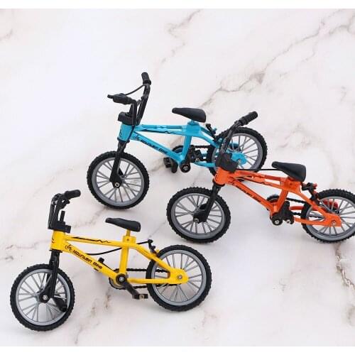 Excellent Quality Alloy Finger Bicycle Collection Decor Bike Combination Set Toys Gift Office Table Ornament