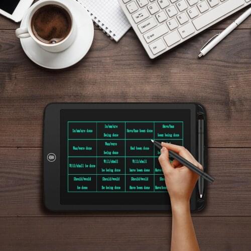 10'' Kids Gift Paint Toys LCD Writing Tablet Digital Graphic Drawing Tablets Electronic Handwriting Pad Board With Thick Pen FS