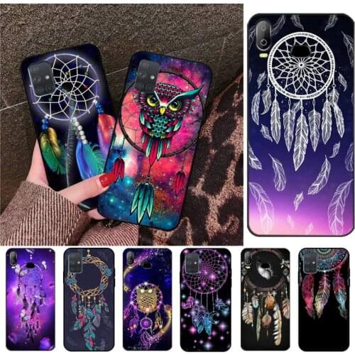 Retro Dreamcatcher Mandala Wind chimes Phone Case For Samsung Galaxy A21S A01 A11 A31 A81 A10 A20E A30 A40 A50 A70 A80 A71 A51