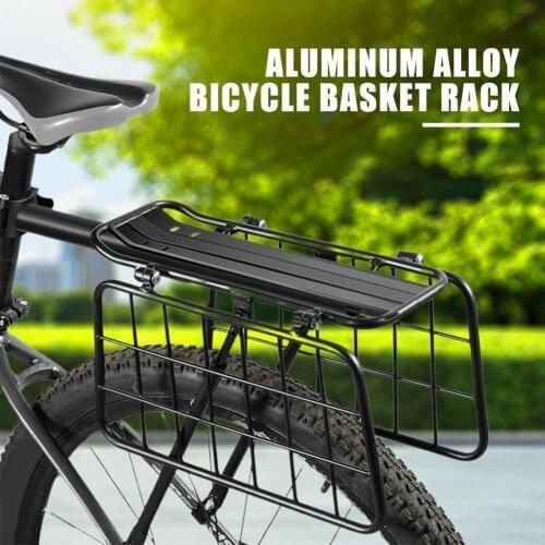Bike Rack Aluminum Alloy 55KG Luggage Rear Carrier Trunk For Bicycles MTB Bike Rear Shelf Cycling Bicycle Racks