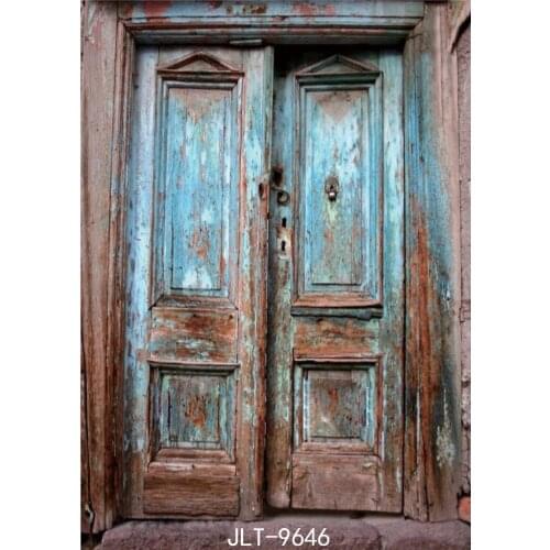 Faded Wooden Gate Photography Backgrounds Photo Backdrops Computer Printed Vinyl Photographic Backgrounds for Photo Studio