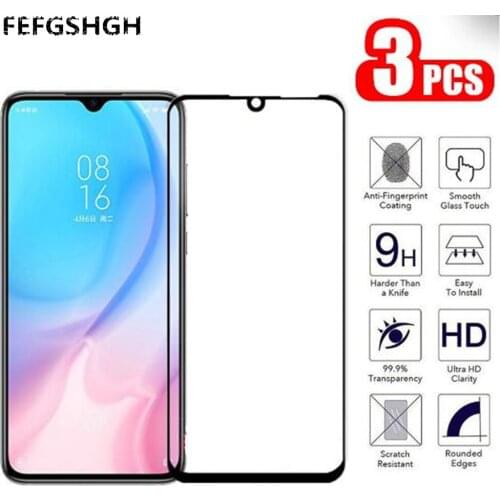 LCD Screen Protector Xiaomi Mi CC9 Full Glue Tempered Glass For Xiaomi Mi CC9E Full Cover Phone Glass Xiaomi Mi CC9/Mi CC9E