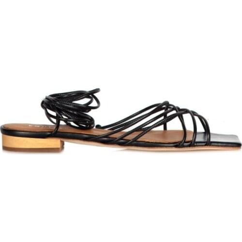 Equitare sandals woman EQ 5051 Piers Vegan leather nap7 black