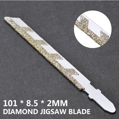 1Pcs Alloy Diamond Jigsaw Blade T-shank Jigsaw Blade For Marble Stone Granite Tile Ceramic Cutting Tool For Power Tools