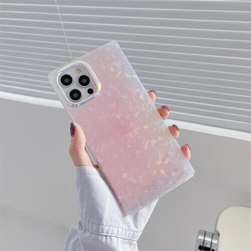 Beautiful Laser Woven Pattern Mobile Phone Case for iPhone 11 Pro MAX 12 Pro MAX XS MAX XR 7/8 Plus Protective Cover