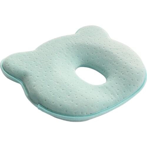 Memory Foam Baby Pillows Breathable Baby Shaping Pillows to Prevent Flat Head Ergonomic Newborns Pillow