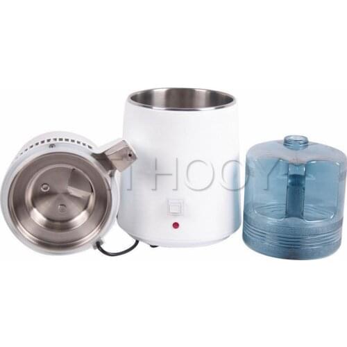 Pure Water Distiller 6L plastic jug water Distilled machine stainless steel Water Purifier Electric Distillation jug 110v 220v