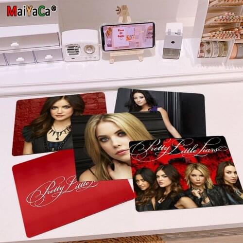 MaiYaCa New Arrivals Pretty Little Liars Beautiful Anime Mouse Mat Smooth Writing Pad Desktops Mate gaming mouse pad