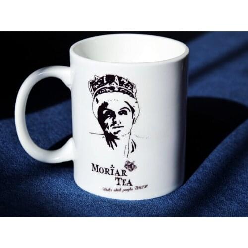 Sherlock Moriaty Moriar-tea,thats what people drink mug cup