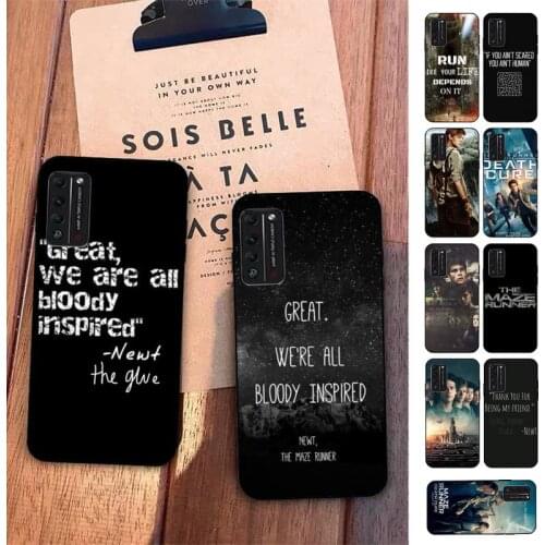 TOPLBPCS The Maze Runner Phone Case for Huawei Honor 10 i 8X C 5A 20 9 10 30 lite pro Voew 10 20 V30