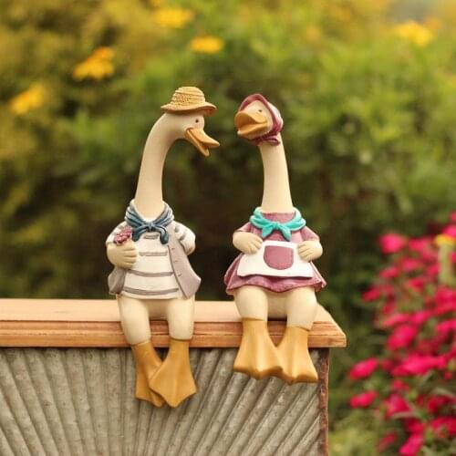 Garden Ornaments Landscaping Courtyard Decoration Duck Balcony Layout Home Decoration Accessories Home Decor Garden Decoration
