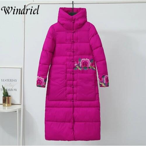 Windriel Women's Leather Down Jackets