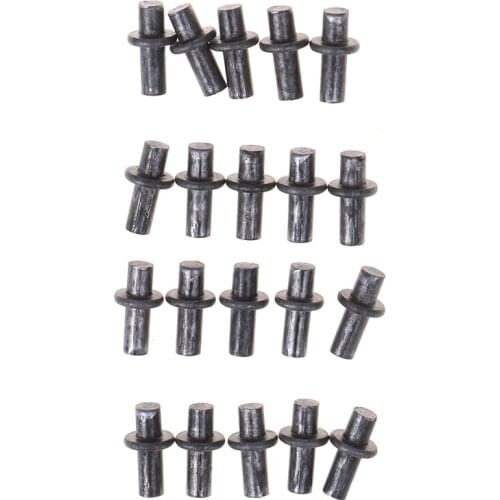 20Pcs Metal Cabinet Wardrobe Shelf Support Pins Studs Pegs Bookcases Shelving Storage Bathroom Shower Glass Bracket 5x15mm/19mm