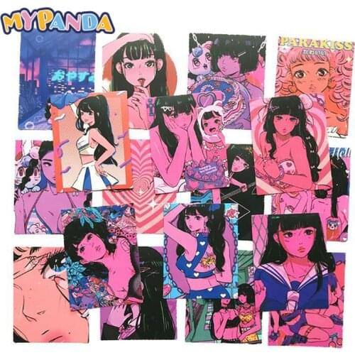 30Pcs/lot Korean Ins Girl Stickers Scrapbooking Decorative Sticker DIY Diary Album Stick Label Kawaii Stationery