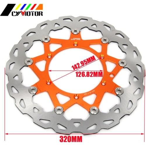 320MM Floating Brake Discs Rotor For KTM XCW XCF EXC SX XC SXF SXSF MXC MX 250 300 350 380 400 450 500 505 525 530 600 LC4