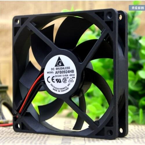Free Delivery AFB0924HB DC 24 v 0.45 A 90 * 90 * 25 mm 9 cm converter cooling fan