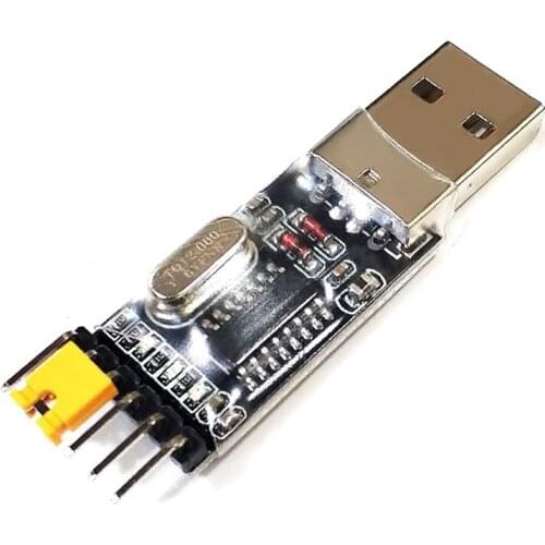 CH340 module USB to TTL CH340G upgrade download a small wire brush plate STC microcontroller board USB to serial