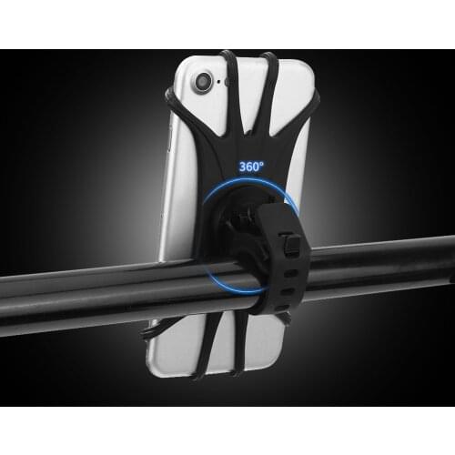 Portable Rotatable Electric Scooter Bike Bicycle Handlebar Smartphone Holder Rack Bicycle GPS Mount Mobile Phone Support Bracket