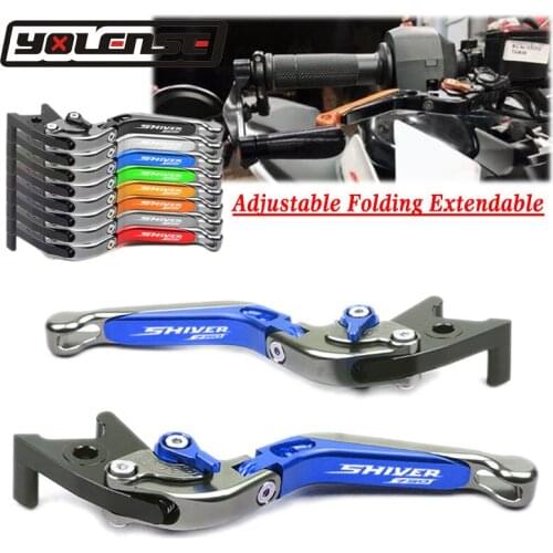 For Aprilia SHIVER 750 SHIVER750 2007-2016 2015 2014 2013 2012 Motorcycle Adjustable Folding Extendable Brake Clutch Levers