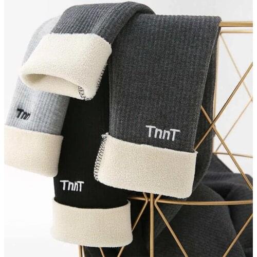 Elastric High Waist Lamb Thick Leggings Women Warm Velvet Skinny Stretch Pencil Pants Plus Size Cashmere Casual Winter Trousers