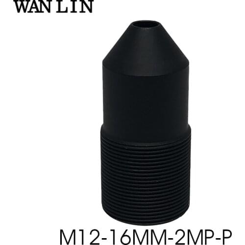 HD 2.0Megapixel 16mm Pinhole CCTV Lens IP Camera Lens Mount M12 Lens 1/2.7" Image Format F2.0