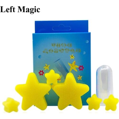 Time Capsule sponge star magic tricks close up stage props magician magie professional easy to do children kids toys gifts 83371