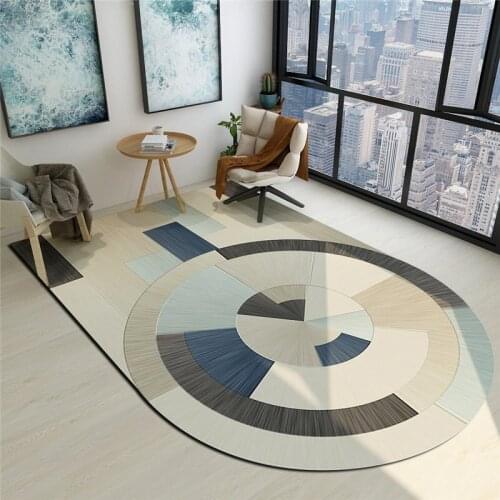 Flower Shape Carpet Creative Design Innocent Floor Rug Carpet Bedroom Office Chair Mat Bed Rug Nordic Decoration Lounge Carpet