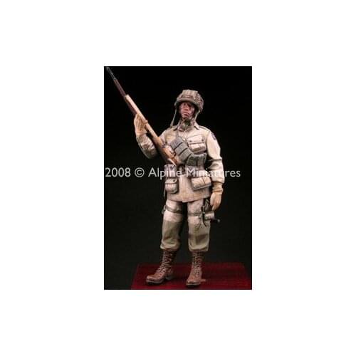 1/16 scale WW2 US Army 101 Airborne Parachutist miniatures WWII Resin Model Kit figure Free Shipping
