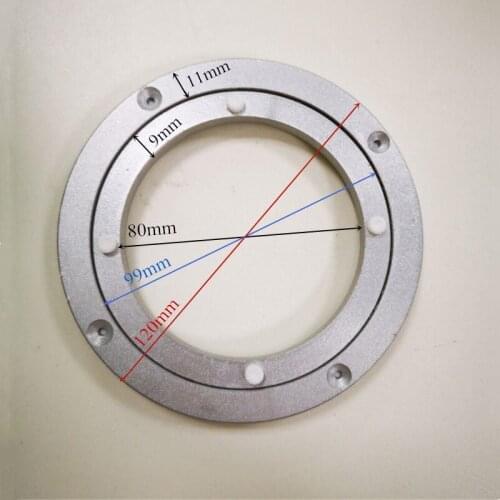 Metal 360 ° Rotating 360 Deg Base Robot Arm Bearing Diameter 120mm For Robot Arm /chassis DIY Accessories Robotic Parts