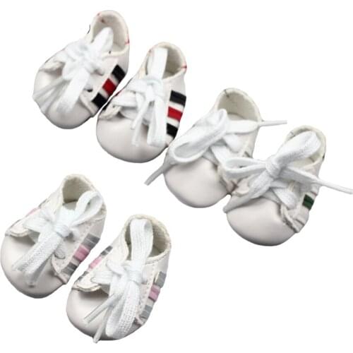 New 1 pair fashion sport shoes for 14 inch doll mini Girls Shoes suitable EXO doll Dress Accessories