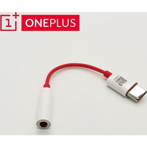 Original oneplus 6T 7 8 pro Type C to 3.5mm earphone Jack Adapter Aux Audio for one plus 6t 1+ A6010 usb-c music converter cable