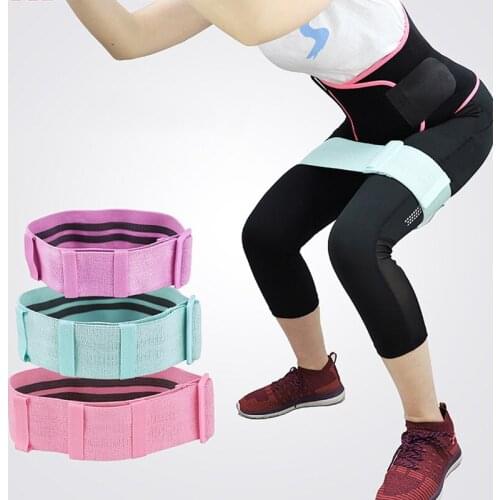 Adjustable Booty Hip Glute Band Resistance Anti-slip for Home Fitness Workout &T8