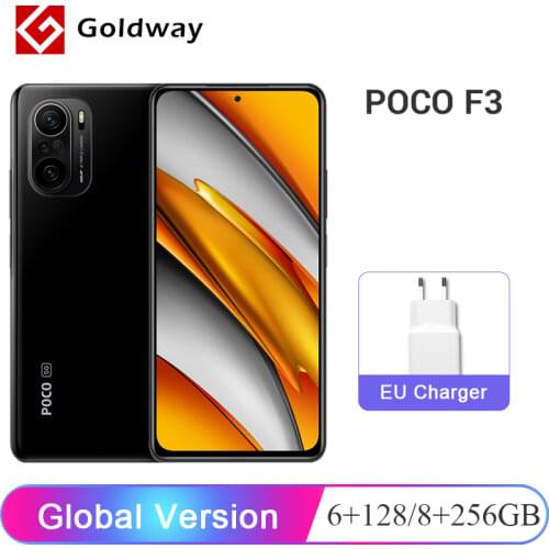Global Version POCO F3 5G Smartphone Snapdragon 870 Octa Core 128GB/256GB 6.67"120Hz E4 AMOLED DotDisplay 33W Fast Charging 48MP