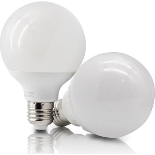 LED bulb E27 220V G95 ball shape LED light 15W 20W 25W Chandelier lighting Energy Saving Lamps For indoor lighting