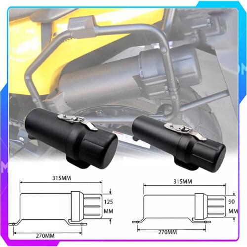 Universal Off-Road Motos Motorcycle Accessories Waterproof Tool Tube Gloves Raincoat Storage Box