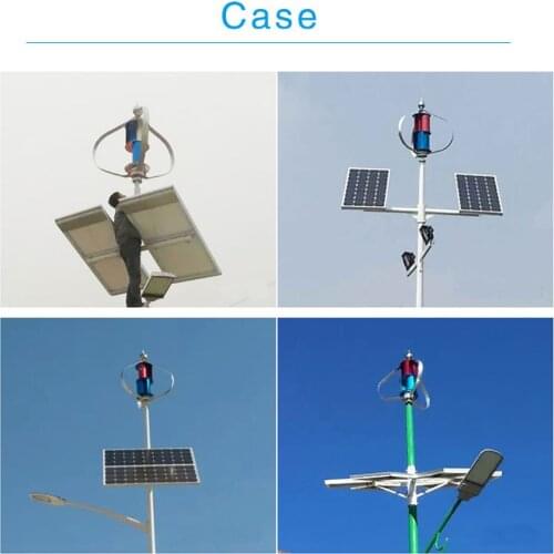 Free Energy Generator 400W 600W 800W Wind Power Mill Vertical Axis Low Start Up Wind Speed Efficient For Home Wind Turbine