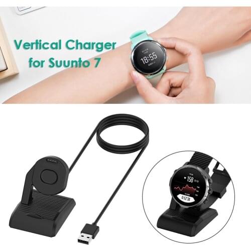USB Charger Cable Cradle Smart Watch Charging Dock Station for Suunto 7 Smartwatch Replacement Charging Stand