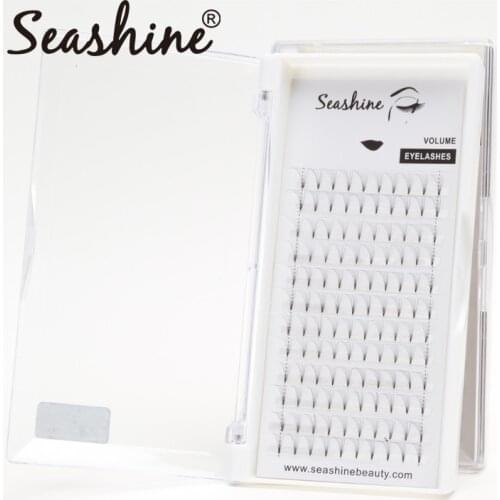 Seashine 12Rows Premade fans 3d/4d/5d/6d Eye Lashes Pre made Volume fans Lash Eyelash Extension Supplies
