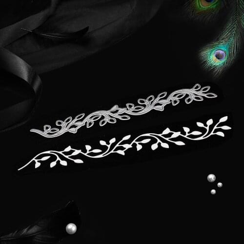 Lace leaves decor Metal cutting dies stencil scrapbooking embossing album DIY Photo leaf card marking craft