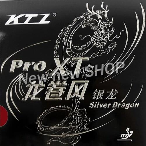 KTL Pro XT Silver Dragon Pips-In Table Tennis (PingPong) Rubber with Sponge