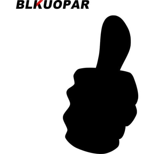 BLKUOPAR for Work Fist Decals Vinyl Material Car Stickers Car Assessoires RV Waterproof Trunk Sunscreen Funny Decoration