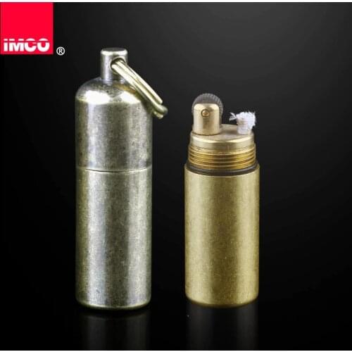 Original IMCO Lighter Vintage Gasoline Kerosene Lighter Genuine Brass Cigarette Lighter Cigar Fire Briquet Petrol Lighters