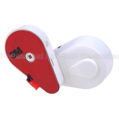 Oval stretch pull wire box mobile phone security stand dummy phone anti-theft display holder black&white