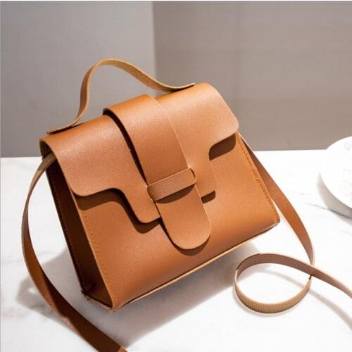 Casual Woman Bag Small Leather Crossbody Bag 2021 Design Women PU Leather Handbags Tote Shoulder Bags Messenger Bolso Mujer